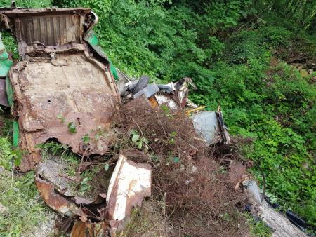 Sanacija črnega odlagališča – Banova jama 052